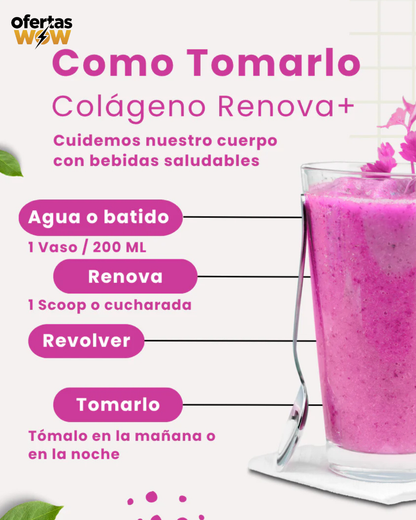COLÁGENO RENOVA+ CON BIOPEPTIDOS ACTIVOS